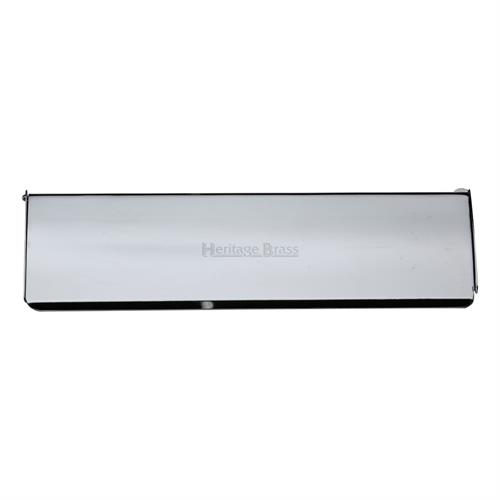 Heritage Brass V860 280-PC Interior Letterflap 11 x 3 3/4Polished Chrome finish