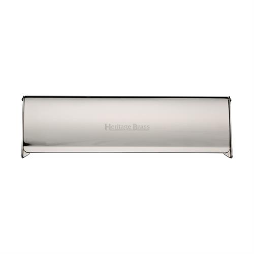 Heritage Brass V860 280-PNF Interior Letterflap 11 x 3 3/4Polished Nickel finish