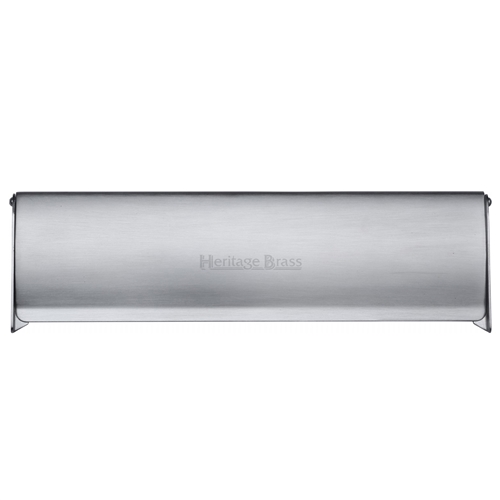 Heritage Brass Interior Letterflap 15 3/4 x 4 Satin Chrome