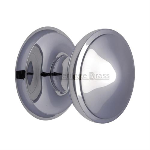 Heritage Brass V900-PC Round Centre Door Knob 3