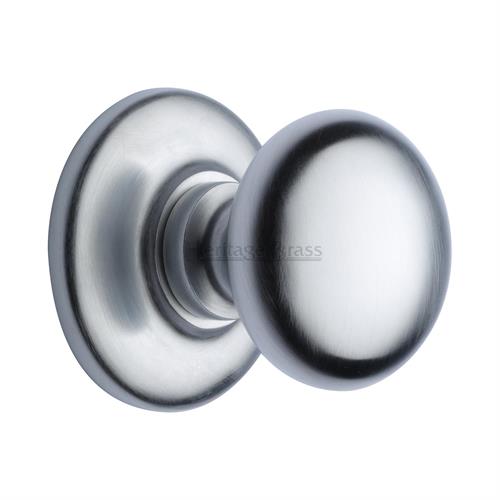 V901-SC Centre Door Knob Round Design 3