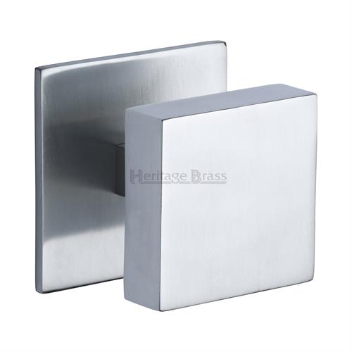 V908-SC Centre Door Knob Square Design 3