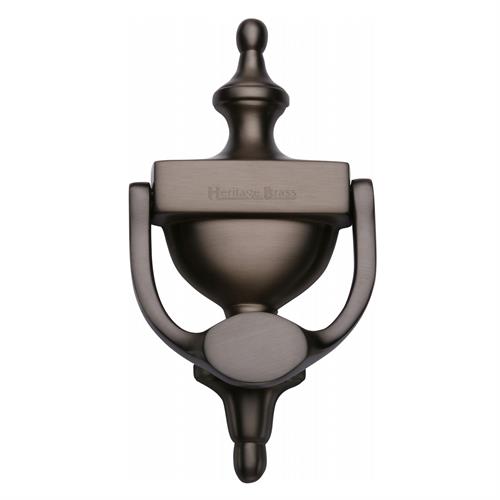 HERITAGE BRASS V910 195-MB Urn Knocker 7 1/4 Matt Bronze finish