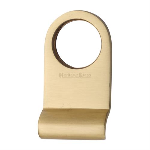 V930-SB Round Cylinder Pull Satin Brass finish