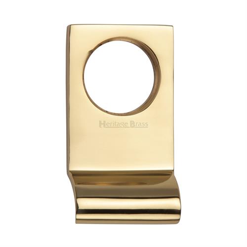 V933-PB Square Cylinder Pull Polished Brass finish