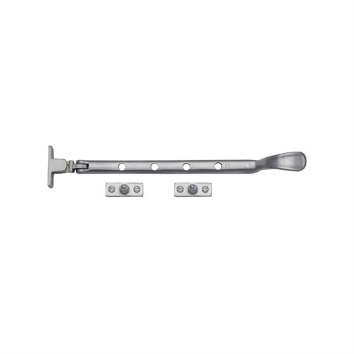 Heritage Brass V990 10-SC Casement Window Stay Spoon Pattern 10 Satin Chrome finish