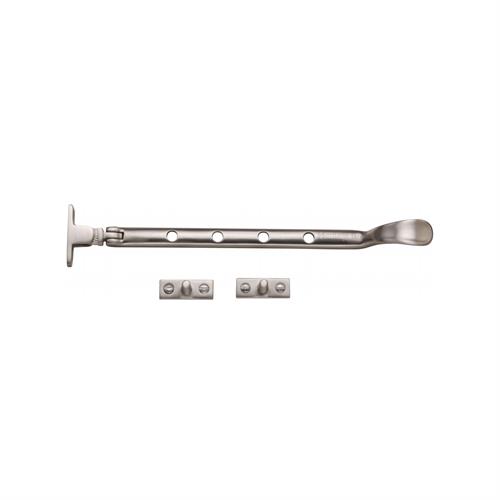 Heritage Brass V990 10-SN Casement Window Stay Spoon Pattern 10 Satin Nickel finish