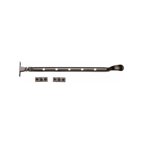 Heritage Brass V990 12-MB Casement Window Stay Spoon Pattern 12 Matt Bronze finish