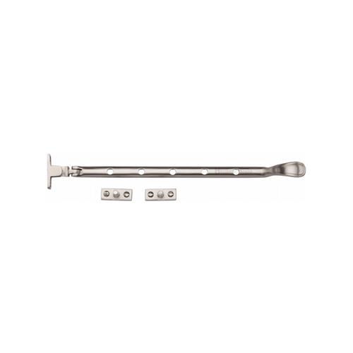 Heritage Brass V990 12-SN Casement Window Stay Spoon Pattern 12 Satin Nickel finish
