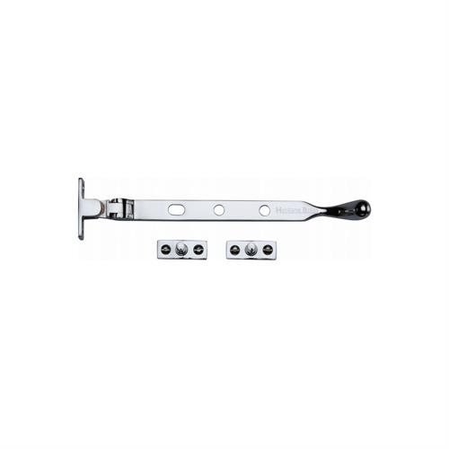 Heritage Brass V992 8-PC Casement Window Stay Ball Design 8 Polished Chrome Finish