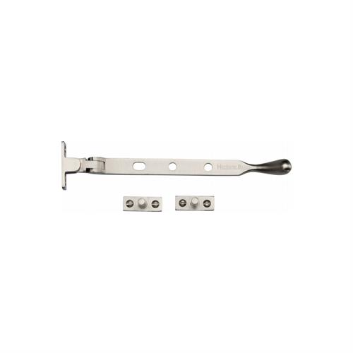 Heritage Brass V992 8-SN Casement Window Stay Ball Design 8 Satin Nickel Finish