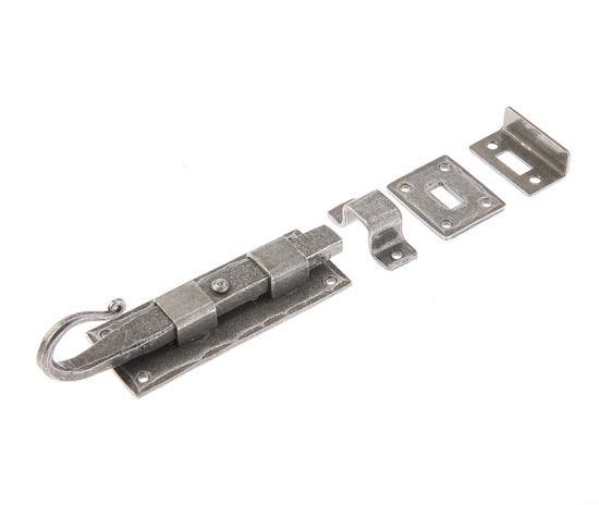 Frelan Shepherds crook straight bolt 102mm VF46A Pewter