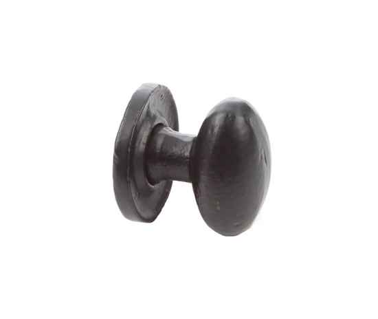 Frelan Oval cabinet knob 27mm VFB45 Black