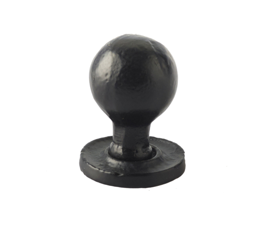 Frelan Round cabinet knob 27mm VFB47 Black