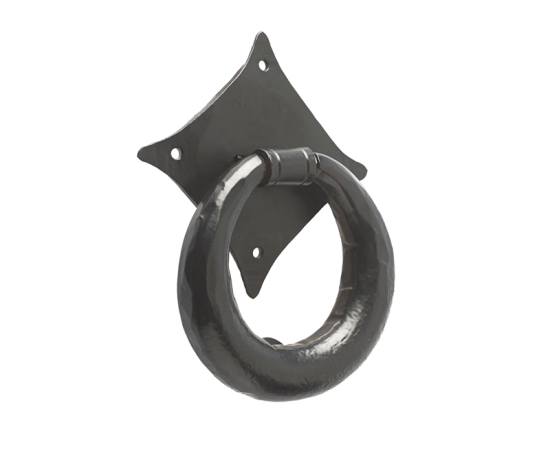 Frelan Ring Door Knocker 105mm VFB7 Black