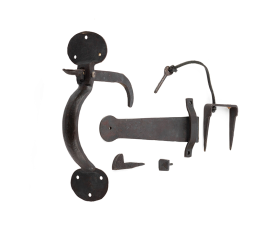 Frelan Suffolk latch 200mm VFX31 Beeswax