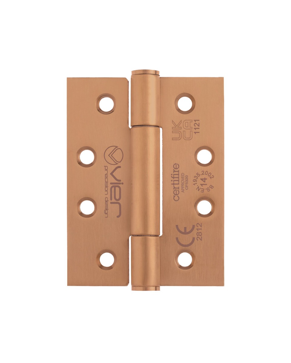 Vier VHC243PVDBZ Grade 14 Concealed Bearing Hinge Stainless Steel - Grade 201 - 102 x 76 x 3mm