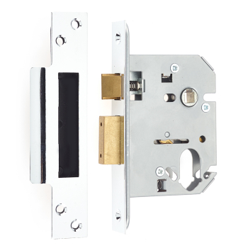 Frelan Oval Profile Sashlocks 76mm JL1053PC Polished Chrome