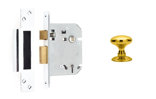 Frelan JL1091 76mm 3 lever sashlock 76mm JL1091PVD