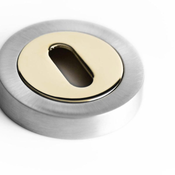 Frelan Standard keyway Escutcheon JV503SCPB Polished Brass