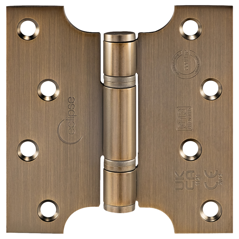 Eclipse Parliament Hinge Grade 13 102x51x102mm MAB 14989MAB Matt Antique Brass