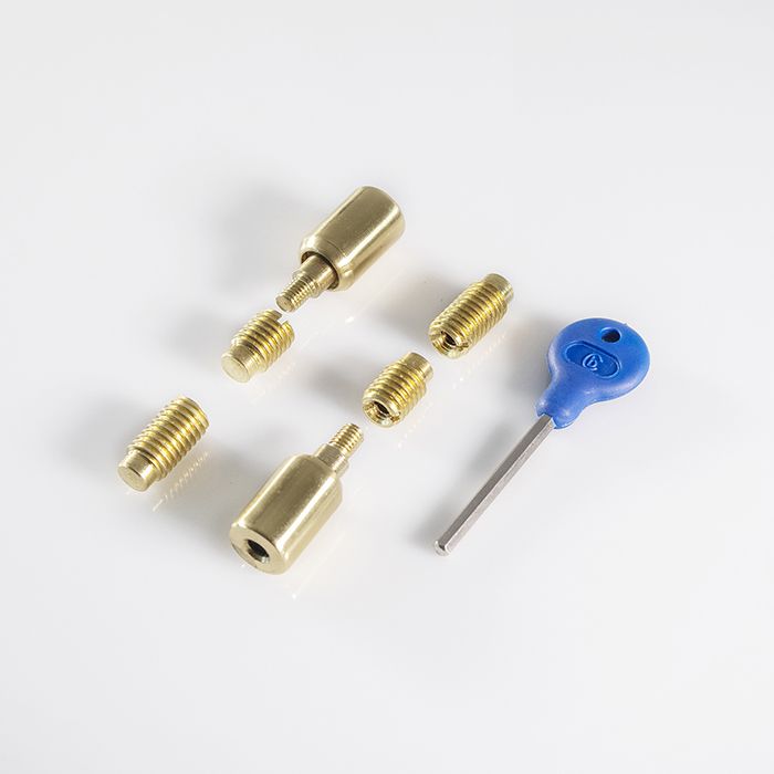 Carlisle Brass WF18 Sash Window Stop Polished Brass