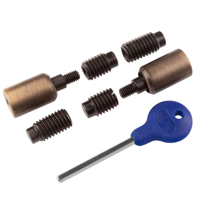 Carlisle Brass WF18AB Sash Window Stop Antique Brass