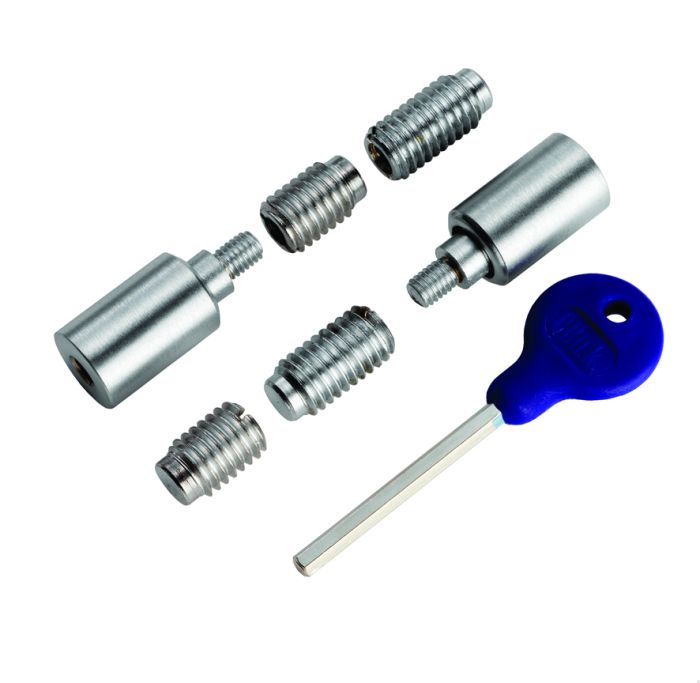 Carlisle Brass WF18SC Sash Window Stop Satin Chrome
