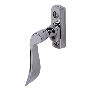 BLU, Regent Window Espagnolette Handle, Left Hand, 316 Polished Stainless Steel REG020C-LH-PSS
