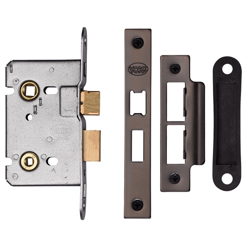 York YKBL2N-MB Bathroom Lock 64mm Mb Matt Bronze