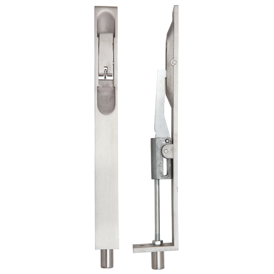 Zoo Hardware ZAS03SS Lever Action Flush Bolt 20 x 200mm Satin Stainless