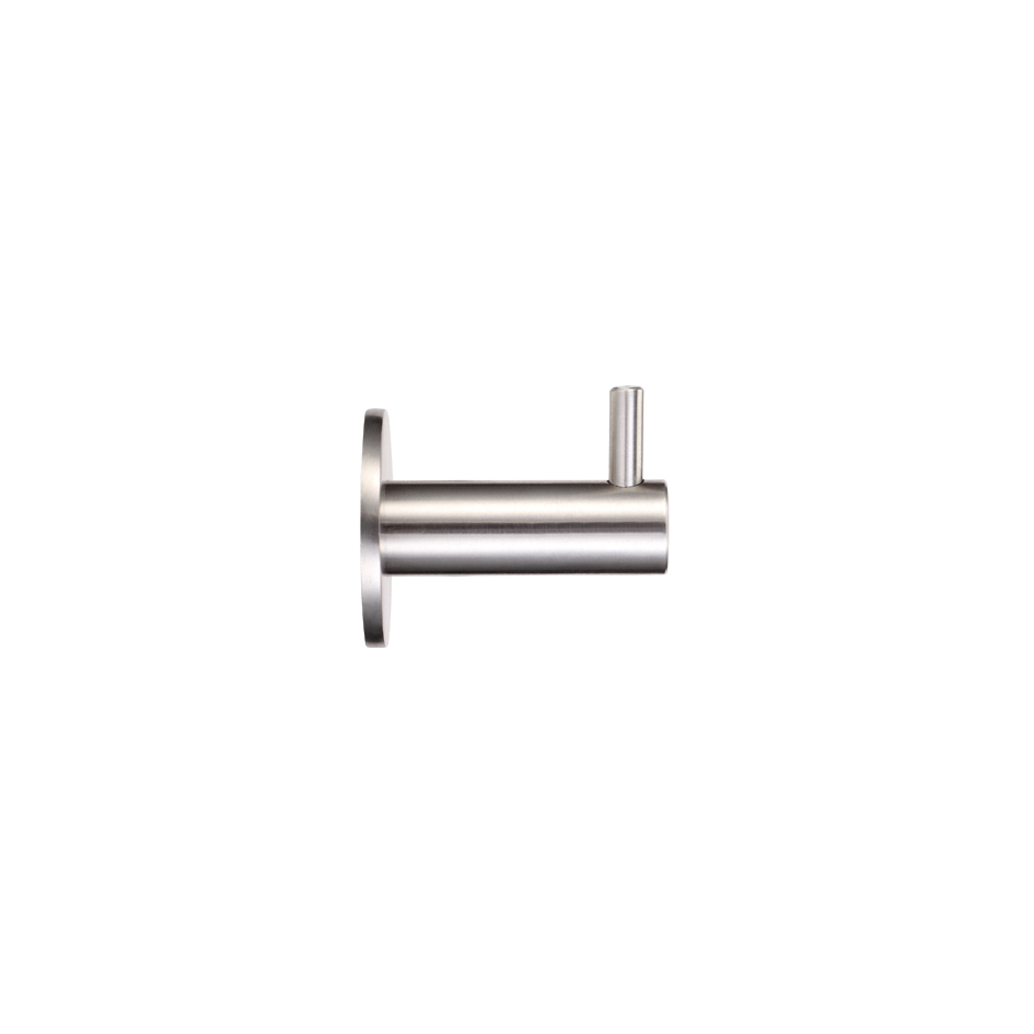 Zoo Hardware ZAS75SS Wall Mounted Hook w/ Rose Satin Stainless