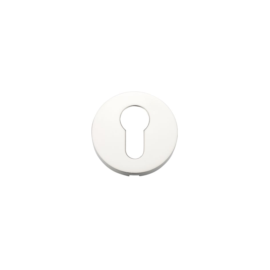 Zoo Hardware ZCS001PS Escutcheon Euro Profile - 52mm Rose Grade 304 Polished Stainless