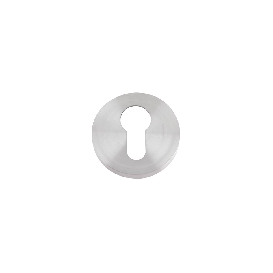 Zoo Hardware ZCS001SS Euro Profile Escutcheon - 52mm Rose - Grade 304 Satin Stainless
