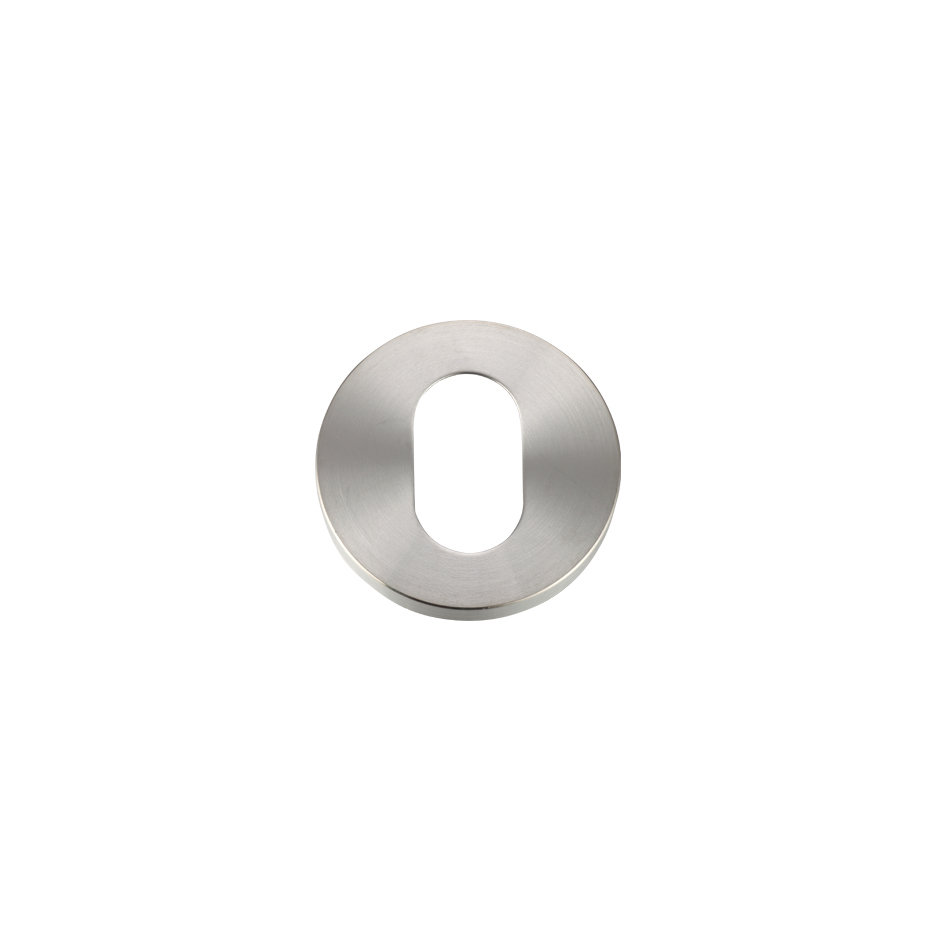 Zoo Hardware ZCS003SS Escutcheon Oval Profile - 52mm Rose - Grade 304 Satin Stainless