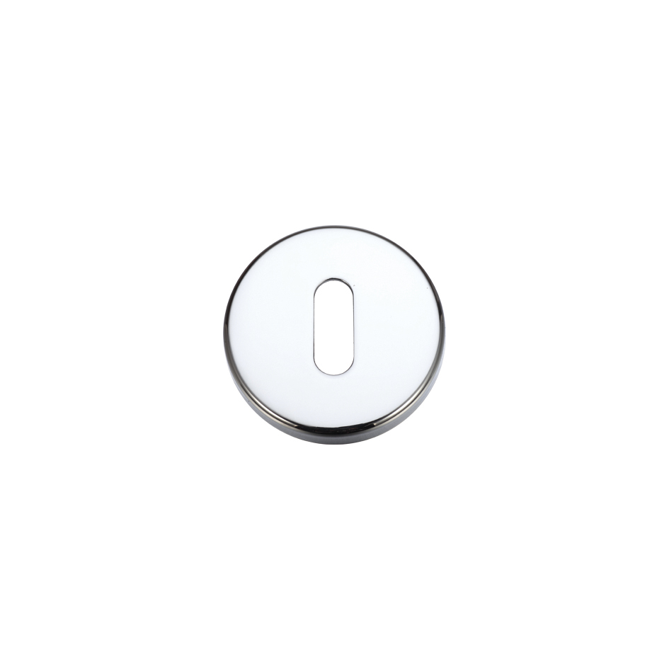Zoo Hardware ZCZ002CP Standard Profile Escutcheon 52mm dia Polished Chrome