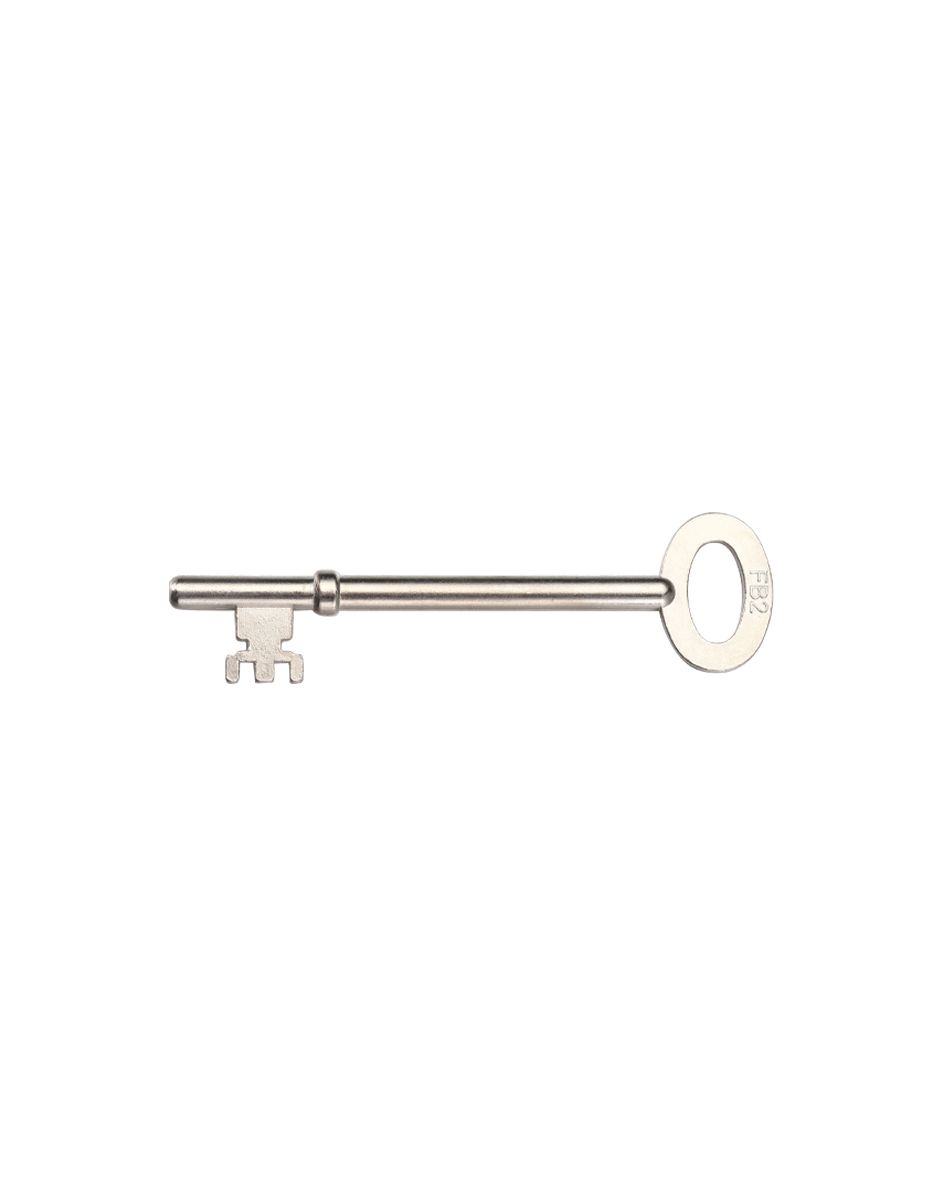 Zoo Hardware ZFB1K London Fire Brigade Mortice Dead Lock Keys Satin Stainless