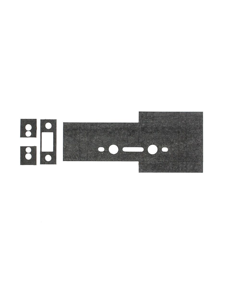 Zoo Hardware ZIUKFL60G 2mm Universal Flat Latch Intumescent to suit ZUKF - Graphite