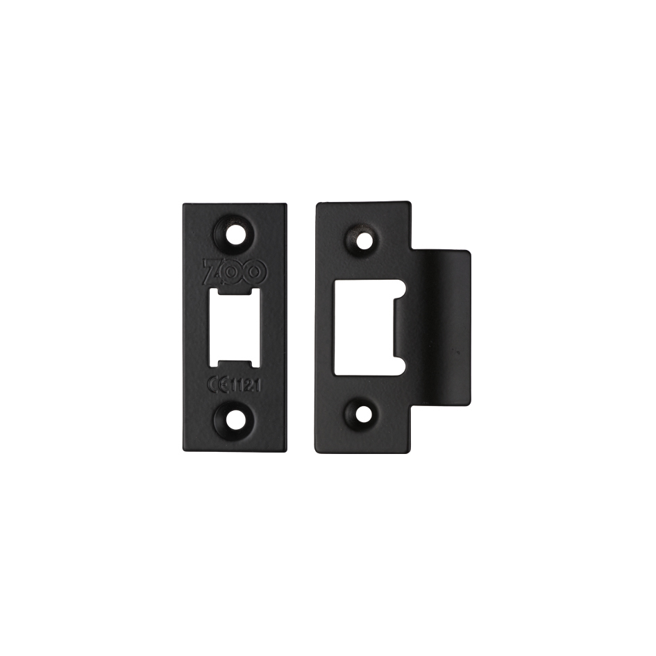 Zoo Hardware ZLAP01PCB Spare Acc Pk for Heavy Duty Tubular Latch Powder Coat Black