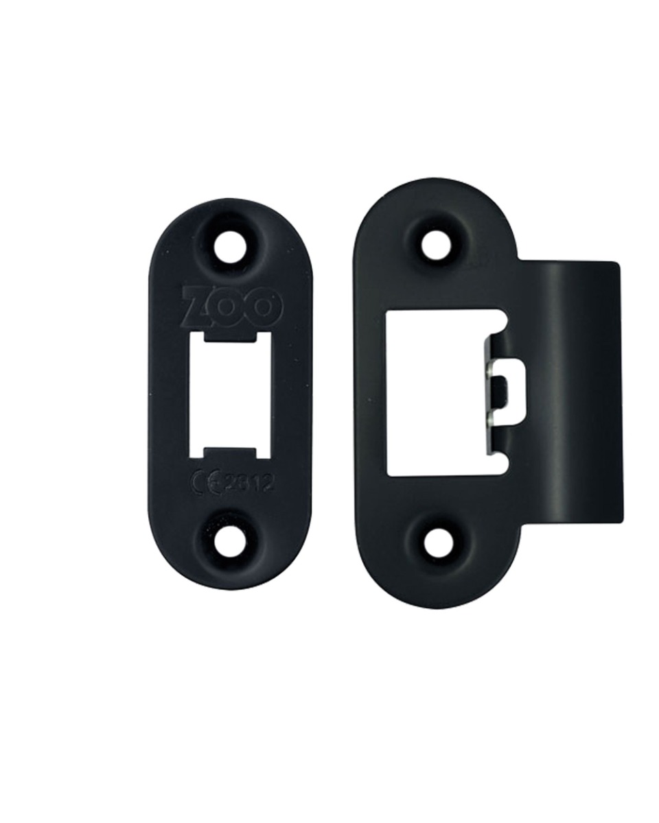 Zoo Hardware ZLAP01RPCB Spare Radius Acc Pk for Heavy Duty Tubular Latch Powder Coat Black
