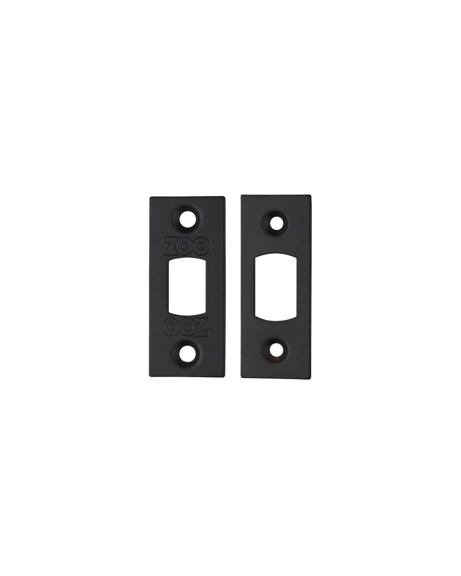 Zoo Hardware ZLAP02PCB Spare Acc Pk for Heavy Duty Tubular Deadbolts Powder Coat Black