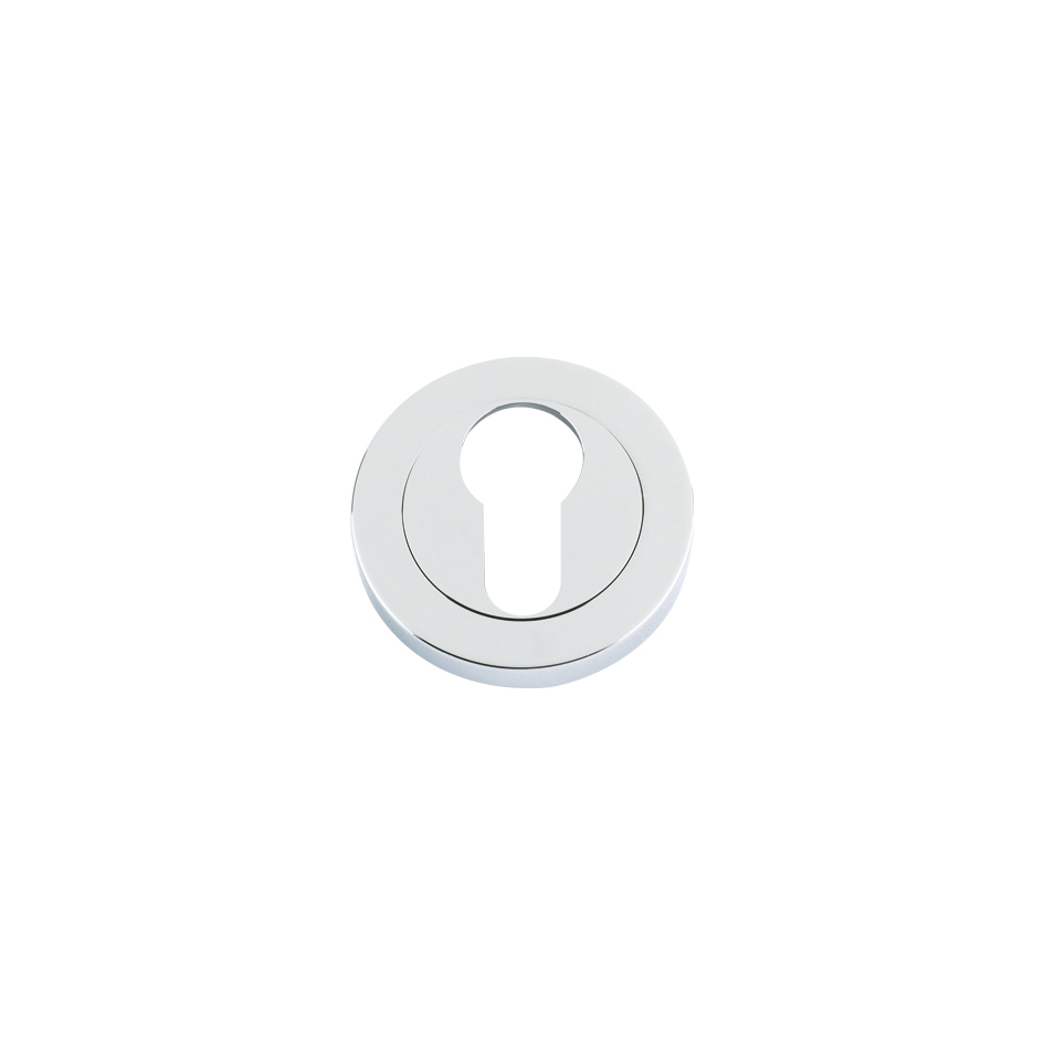 Zoo Hardware ZPZ001CP Euro Profile Escutcheon 50mm dia Polished Chrome