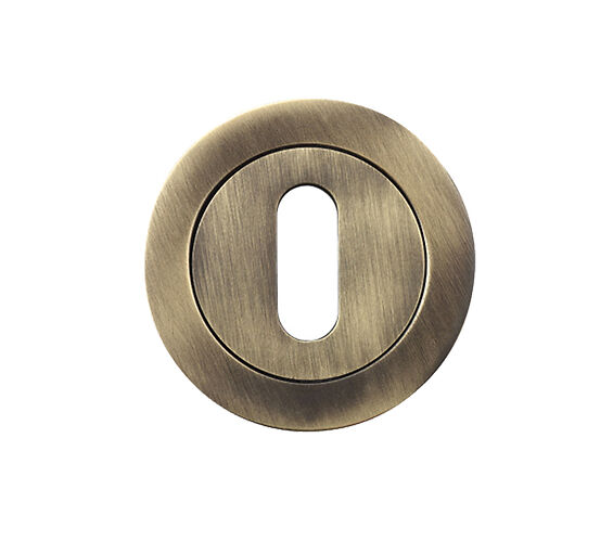 ZOO HARDWARE ZPZ002FB Standard Profile Escutcheon 50mm dia Florentine Bronze