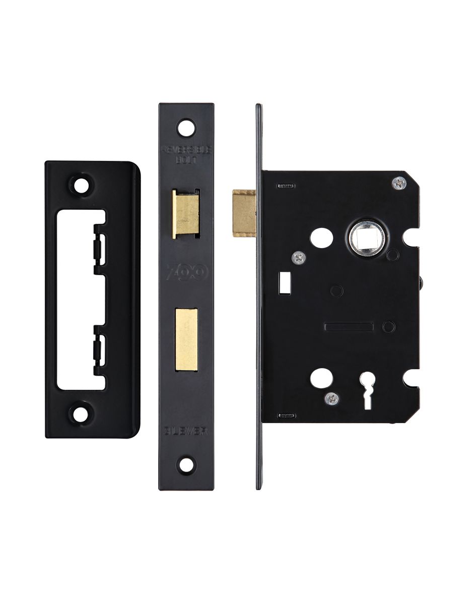 Zoo Hardware ZSC364PCB 3 Lever Sashlock 2.5