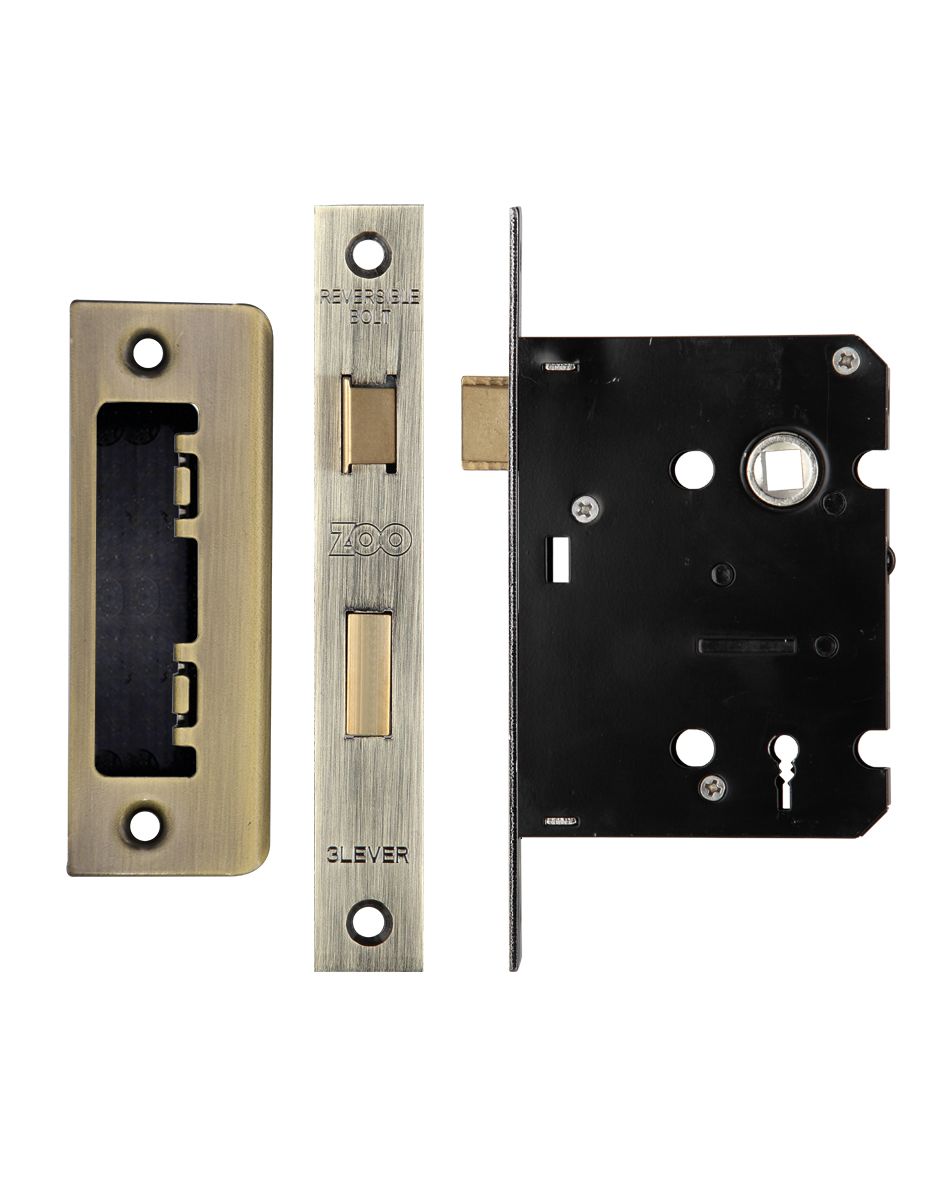 Zoo Hardware ZSC376FB 3 Lever Sashlock 3