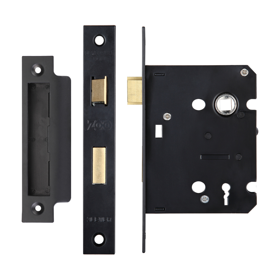 Zoo Hardware ZSC376PCB 3 Lever Sashlock 3