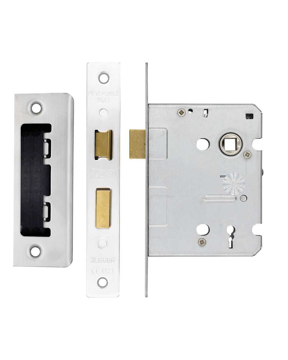 Zoo Hardware ZSC376SS 3 Lever Sashlock 3