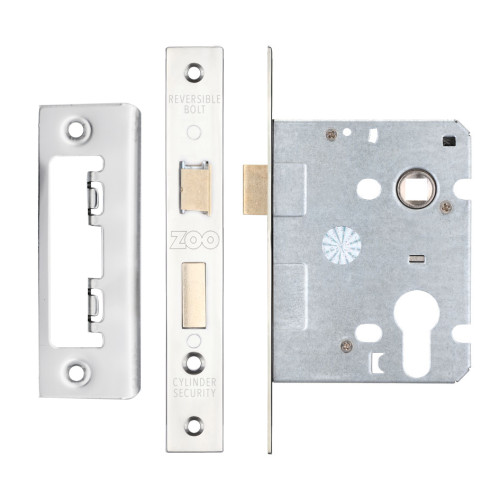 Zoo Hardware ZSC76EPPS Euro Profile Sashlock 3
