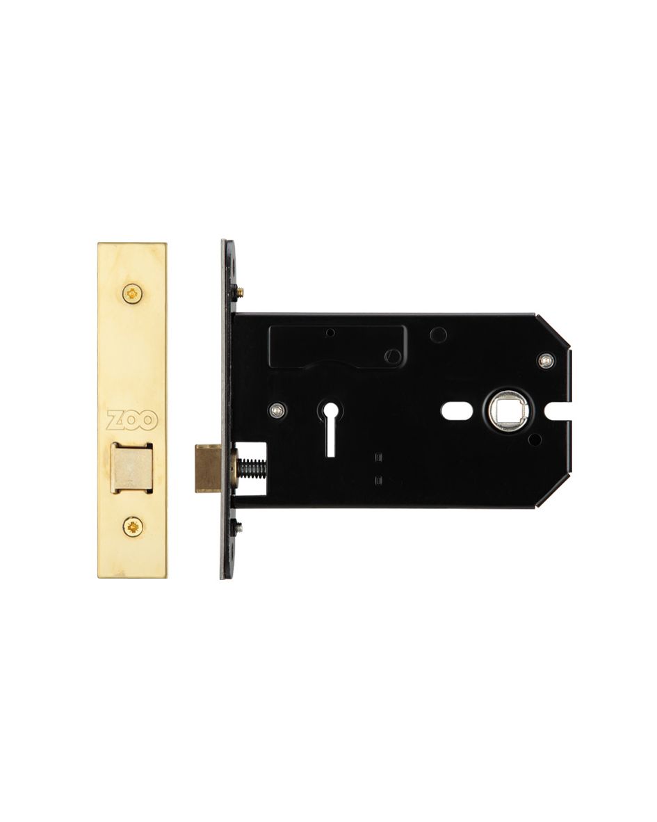 Zoo Hardware ZUKH127PVD Horizontal Latch - 127mm Pvd