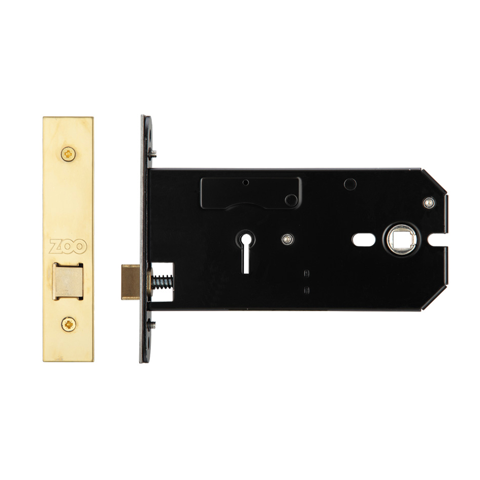Zoo Hardware ZUKH152PVD Horizontal Latch - 152mm Pvd